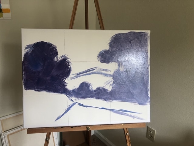 Bushwalk Painting and Color Mixing - image 2 - student project