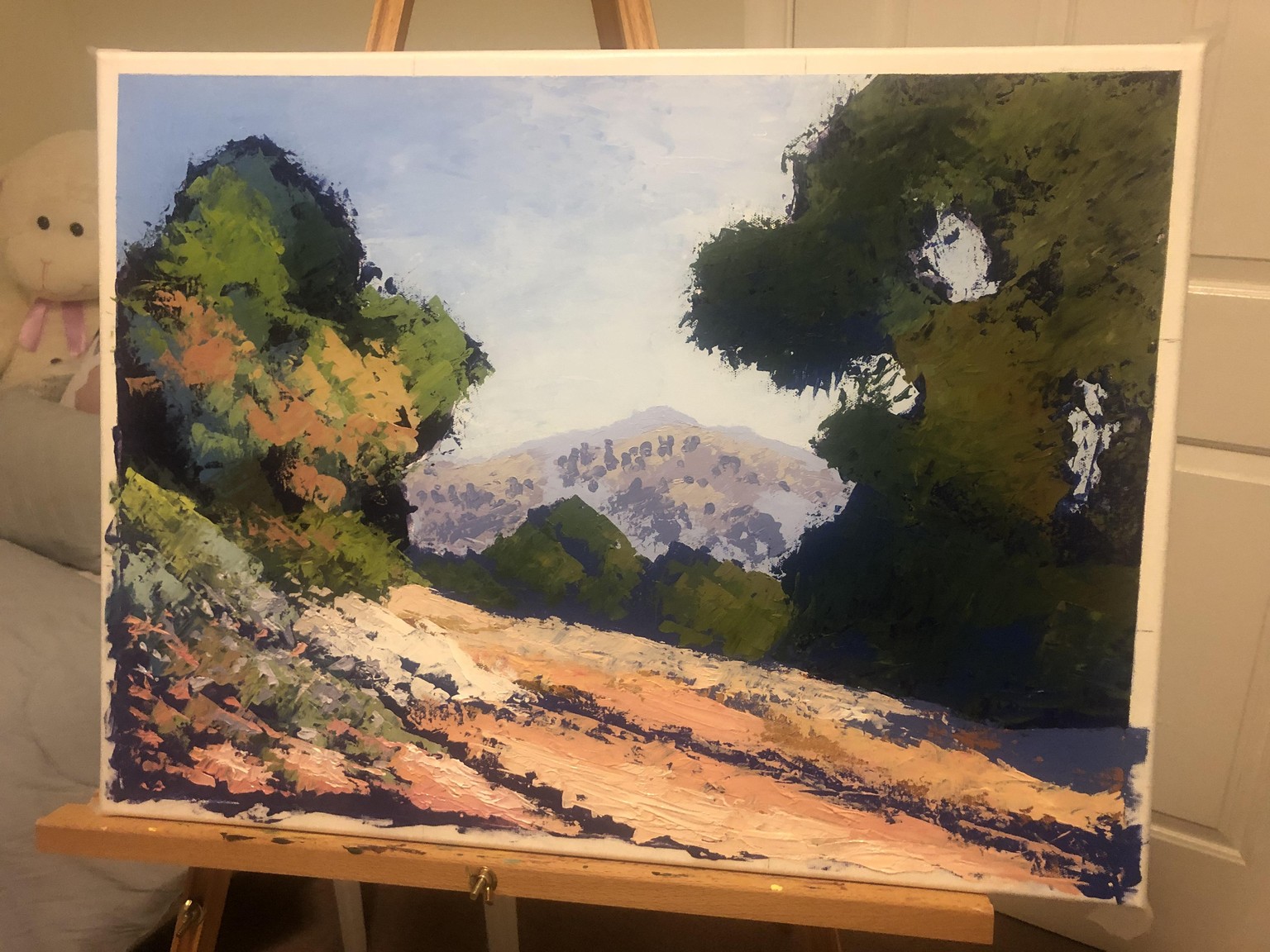 Bushwalk Painting and Color Mixing - image 10 - student project