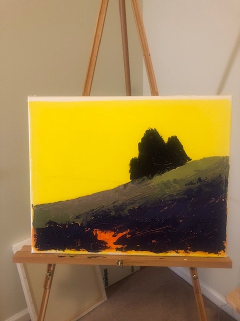 Landscape Using Knife - image 3 - student project