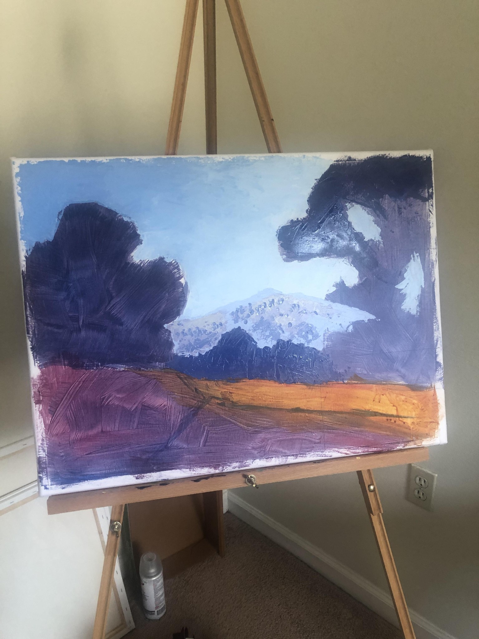Bushwalk Painting and Color Mixing - image 5 - student project