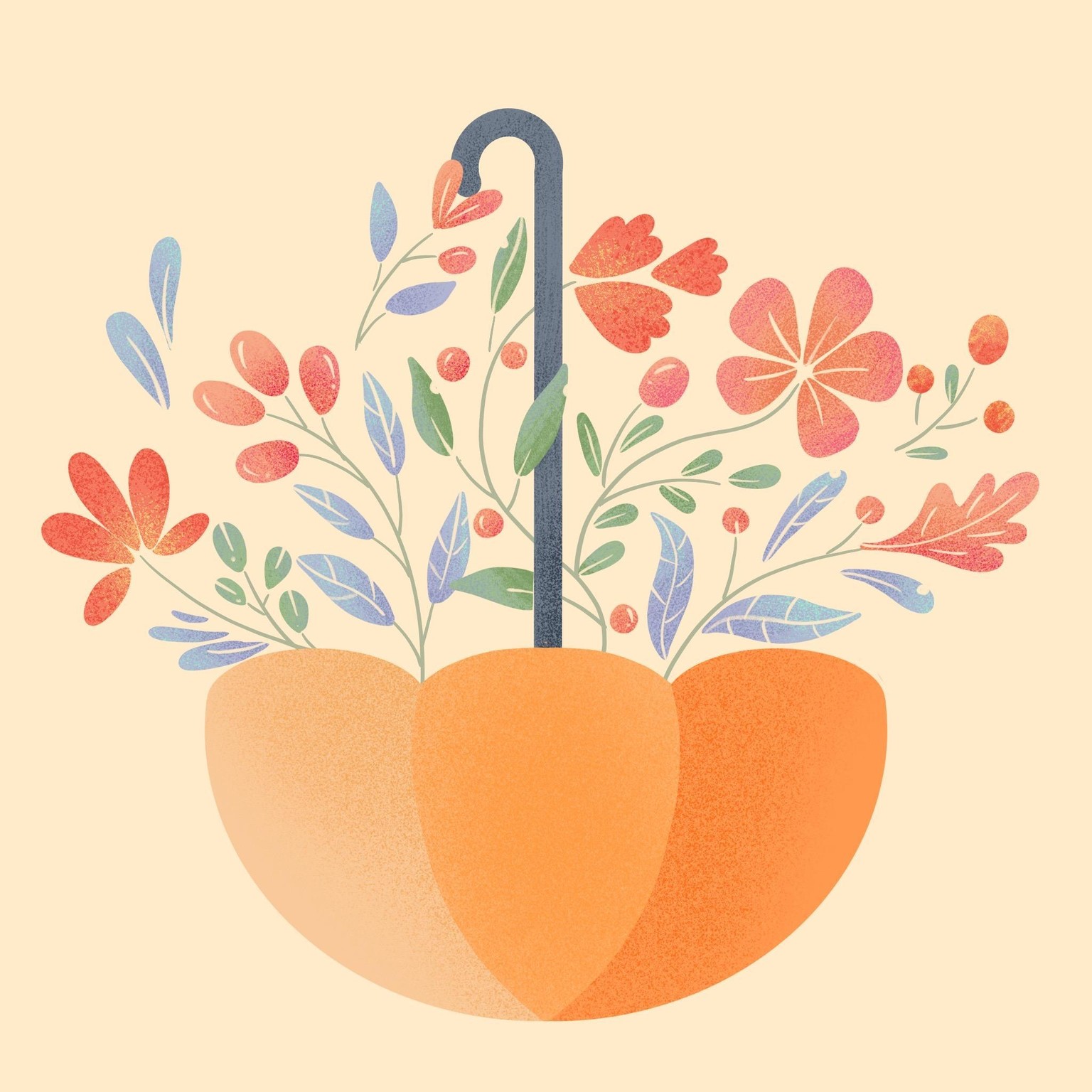 floral illustration - image 2 - student project