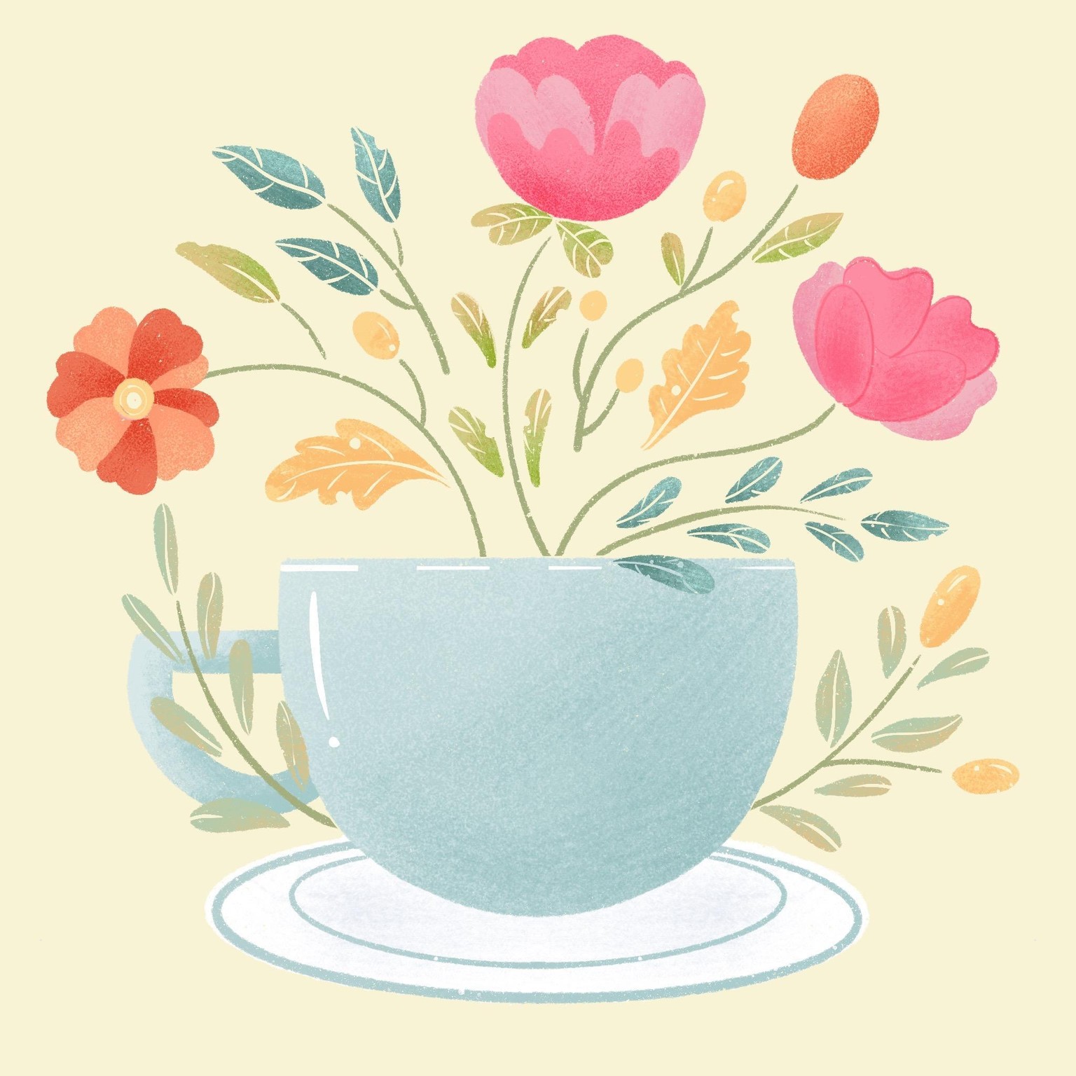 floral illustration - image 6 - student project