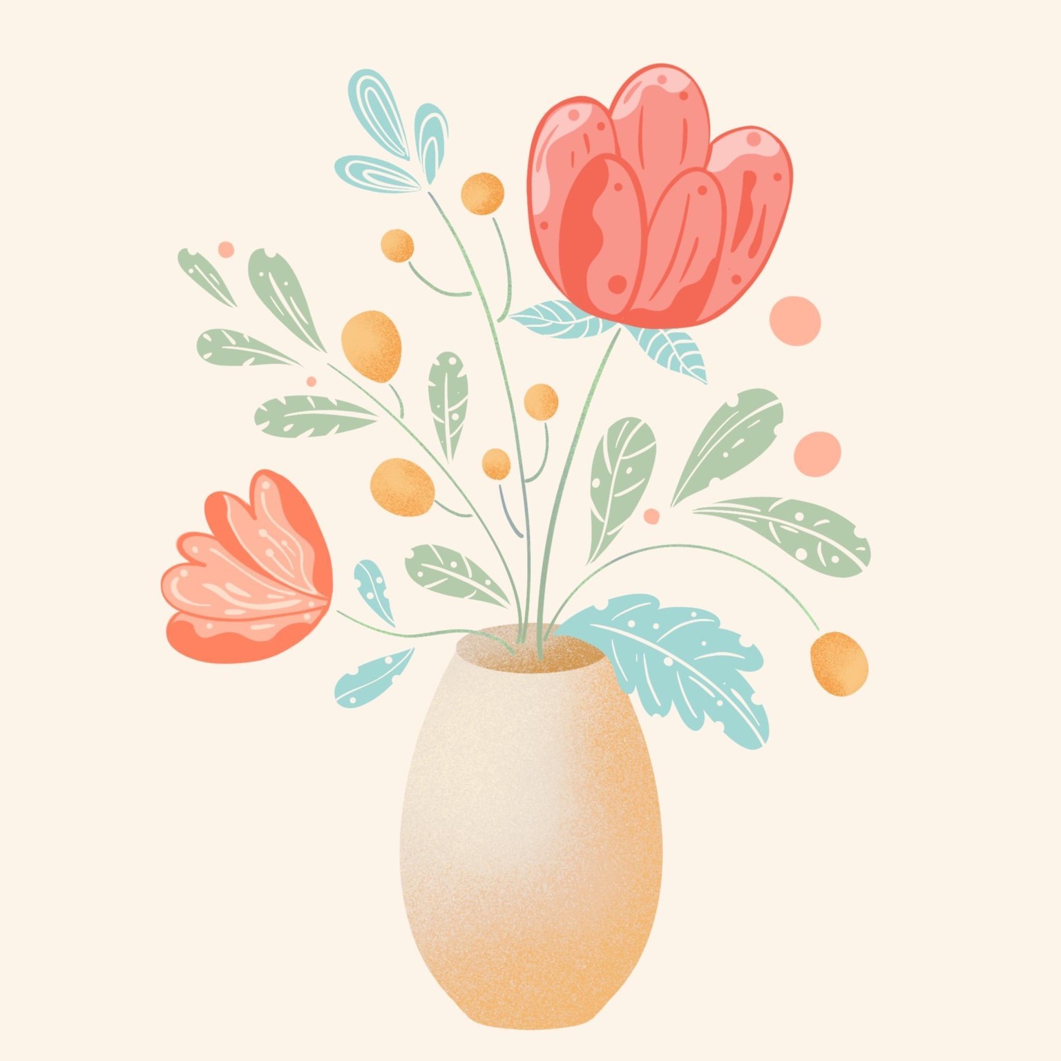 floral illustration - image 8 - student project