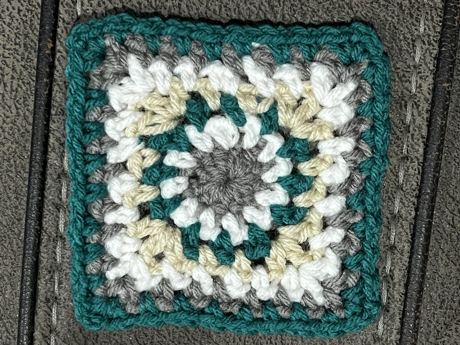 1st ever granny square - image 1 - student project