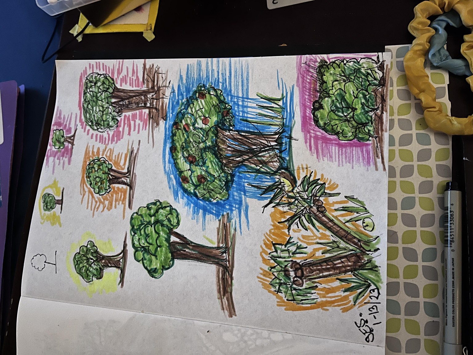 Trees Drew - image 1 - student project