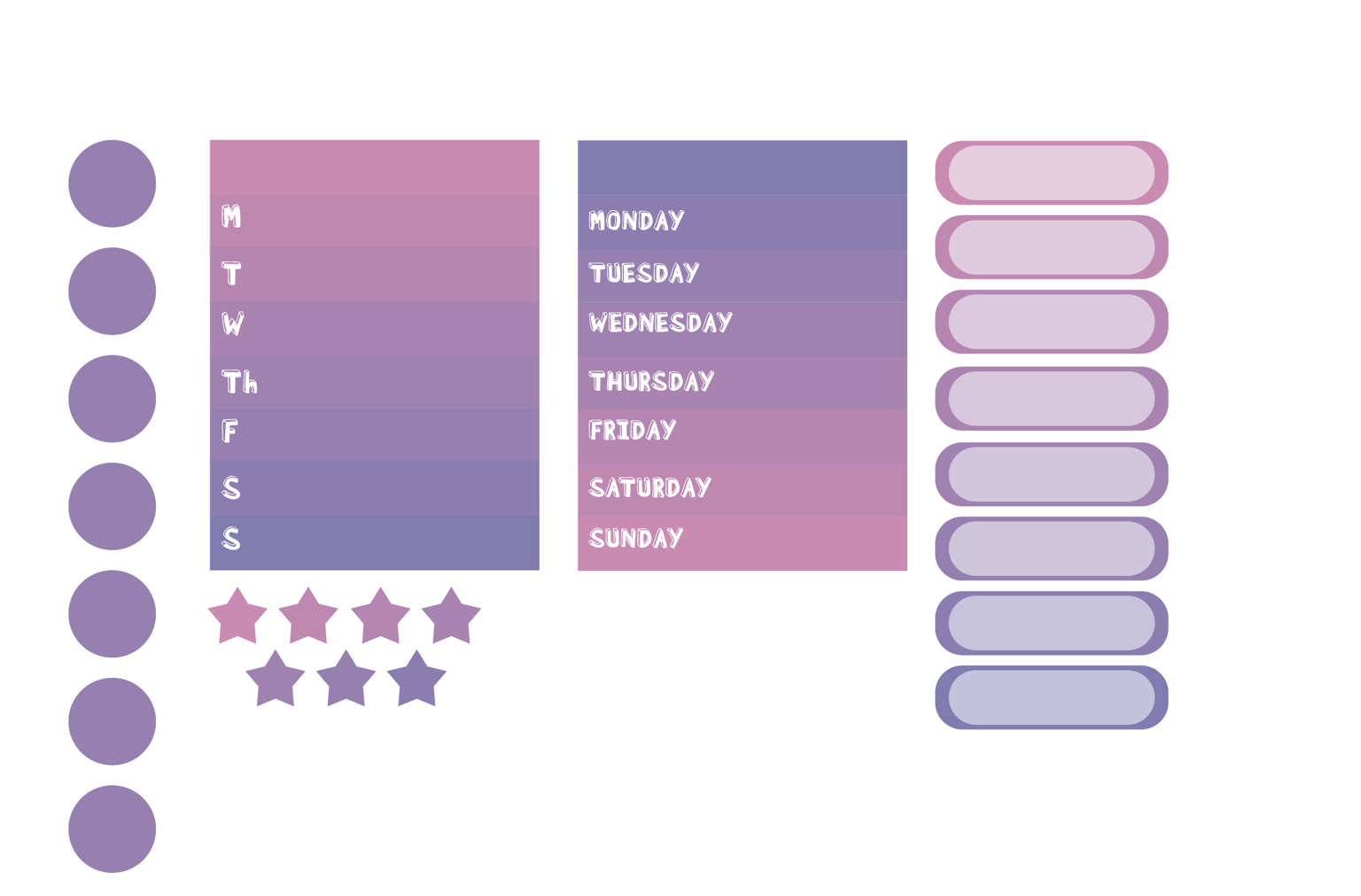 Make Digital Planner Stickers in Adobe Illustrator - image 1 - student project