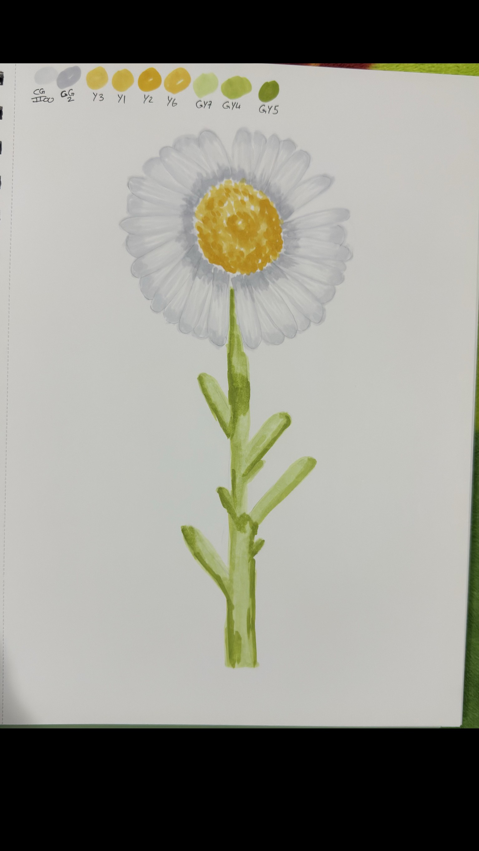 Florals Using Alcohol Markers - image 3 - student project