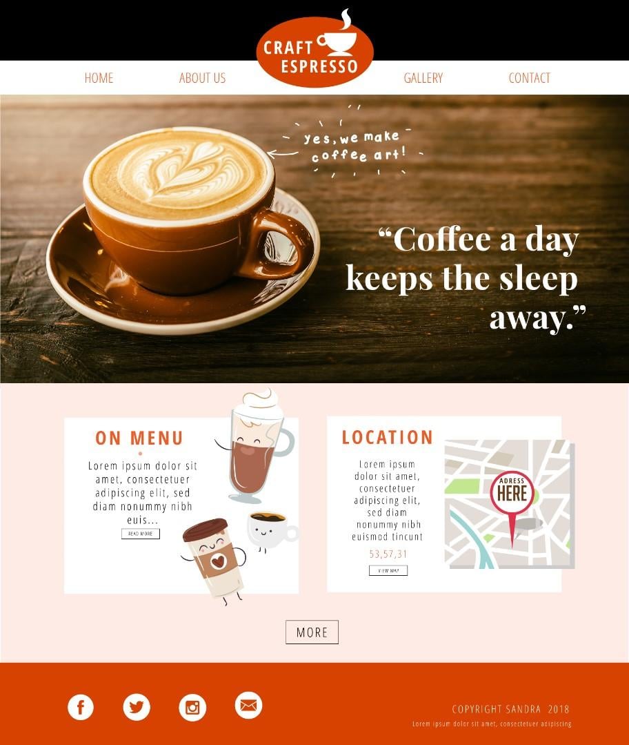 Craft Espresso - image 3 - student project
