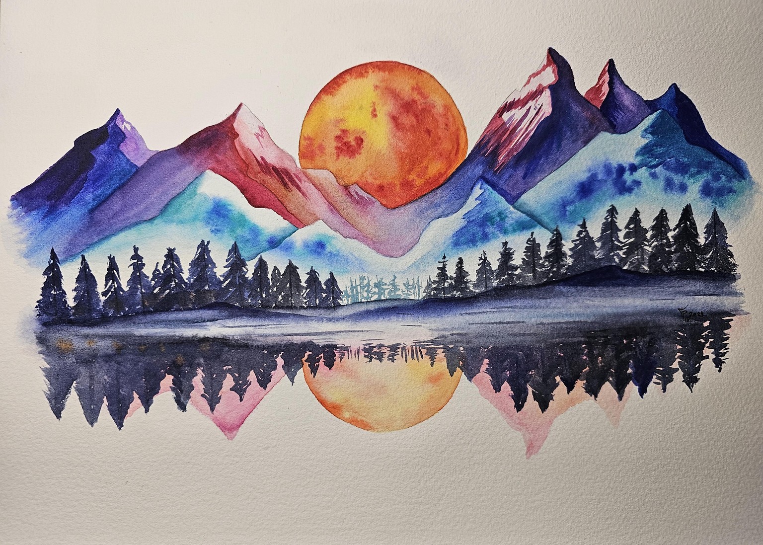 mountain sun - image 1 - student project