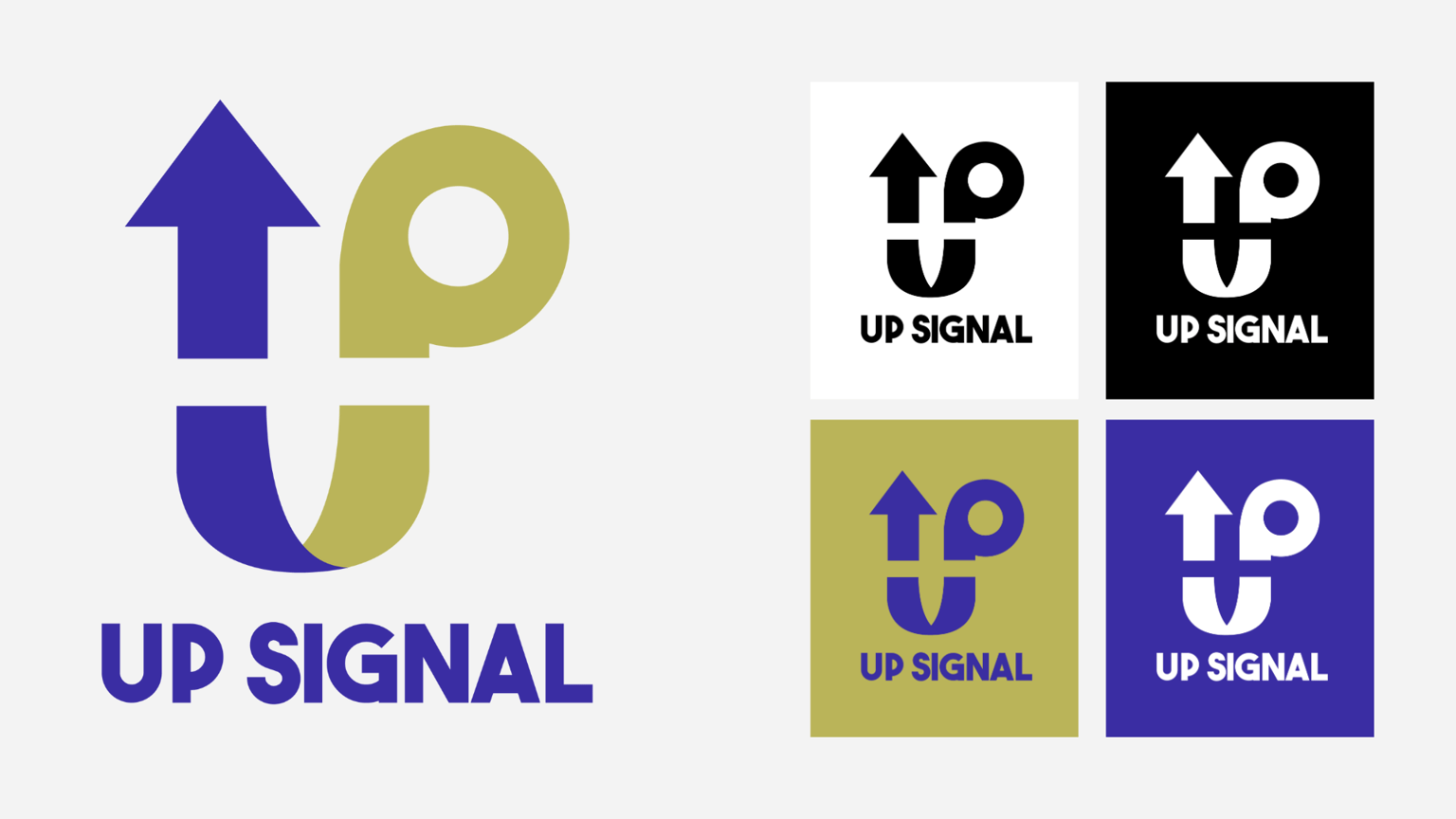 Class Project - Logo for Up Signal - image 4 - student project