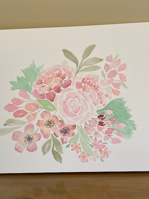 pink floral - image 1 - student project