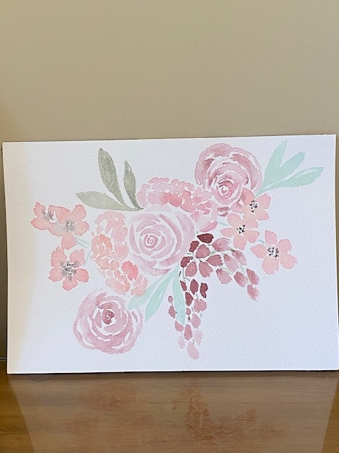 pink floral - image 2 - student project