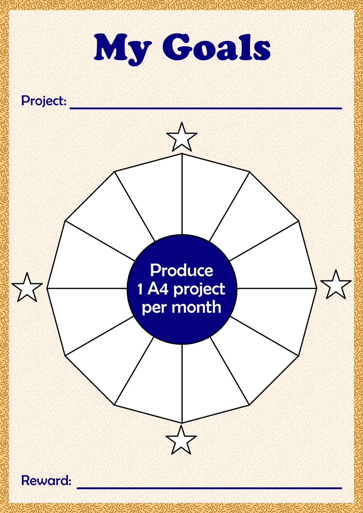 Art Goals Poster - image 1 - student project