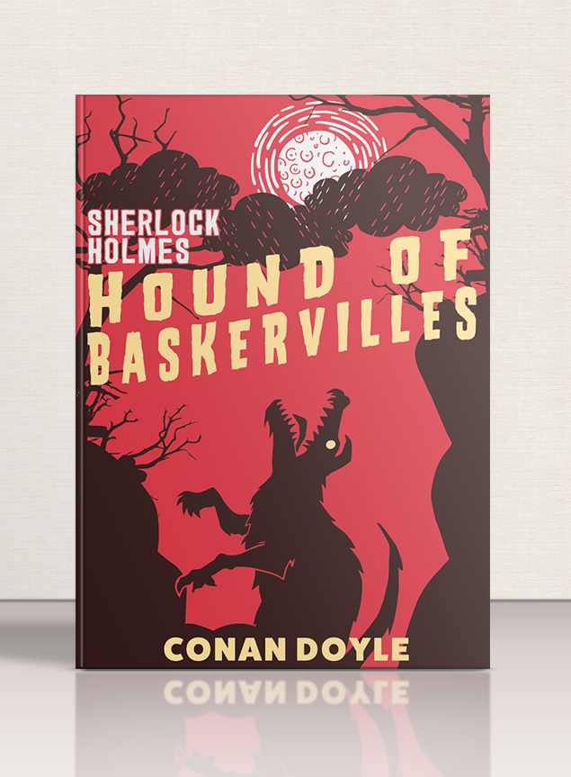 Sherlock Holmes Hound of Baskervilles mock up - image 1 - student project