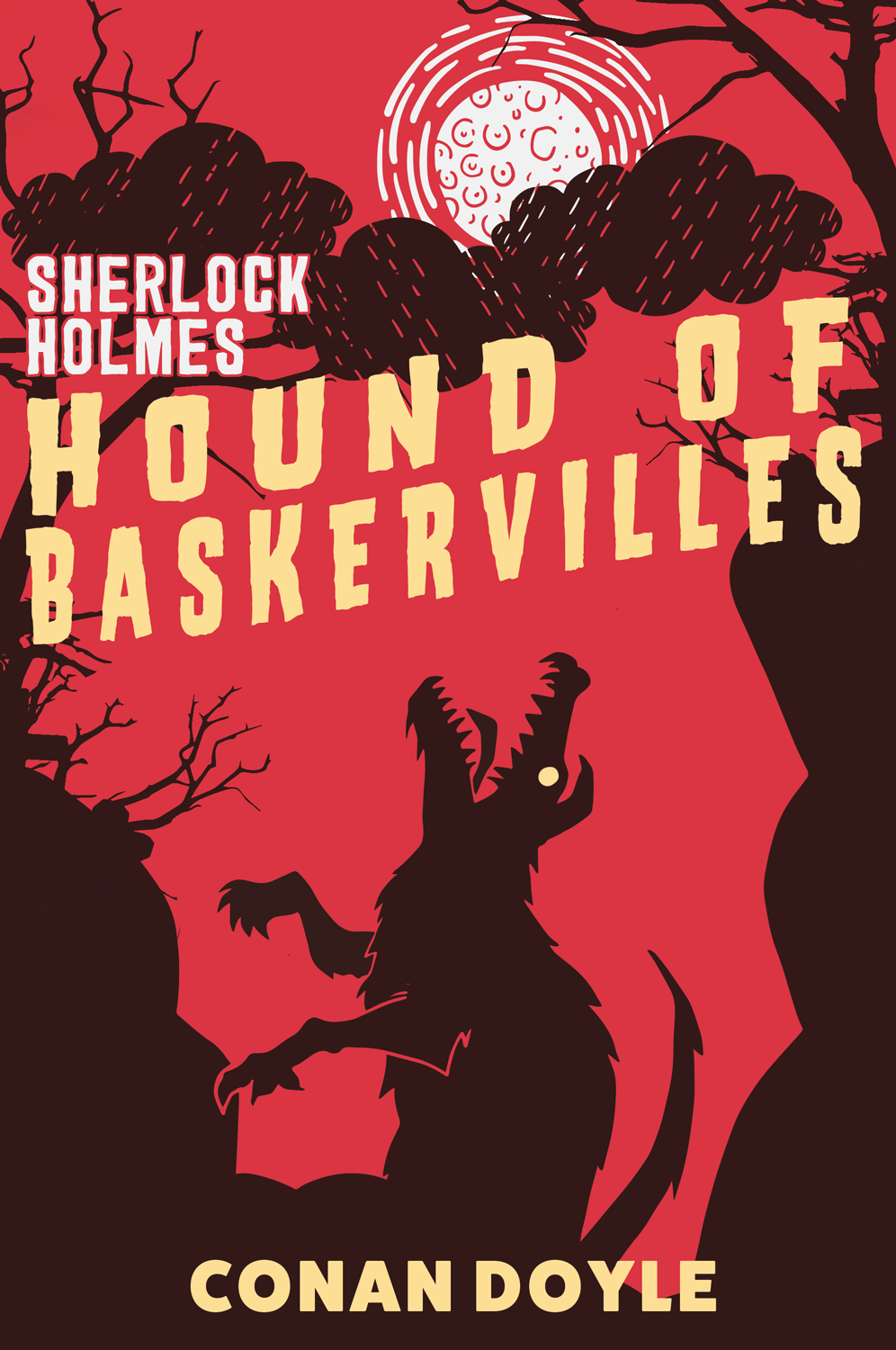 Sherlock Holmes Hound of Baskervilles mock up - image 2 - student project
