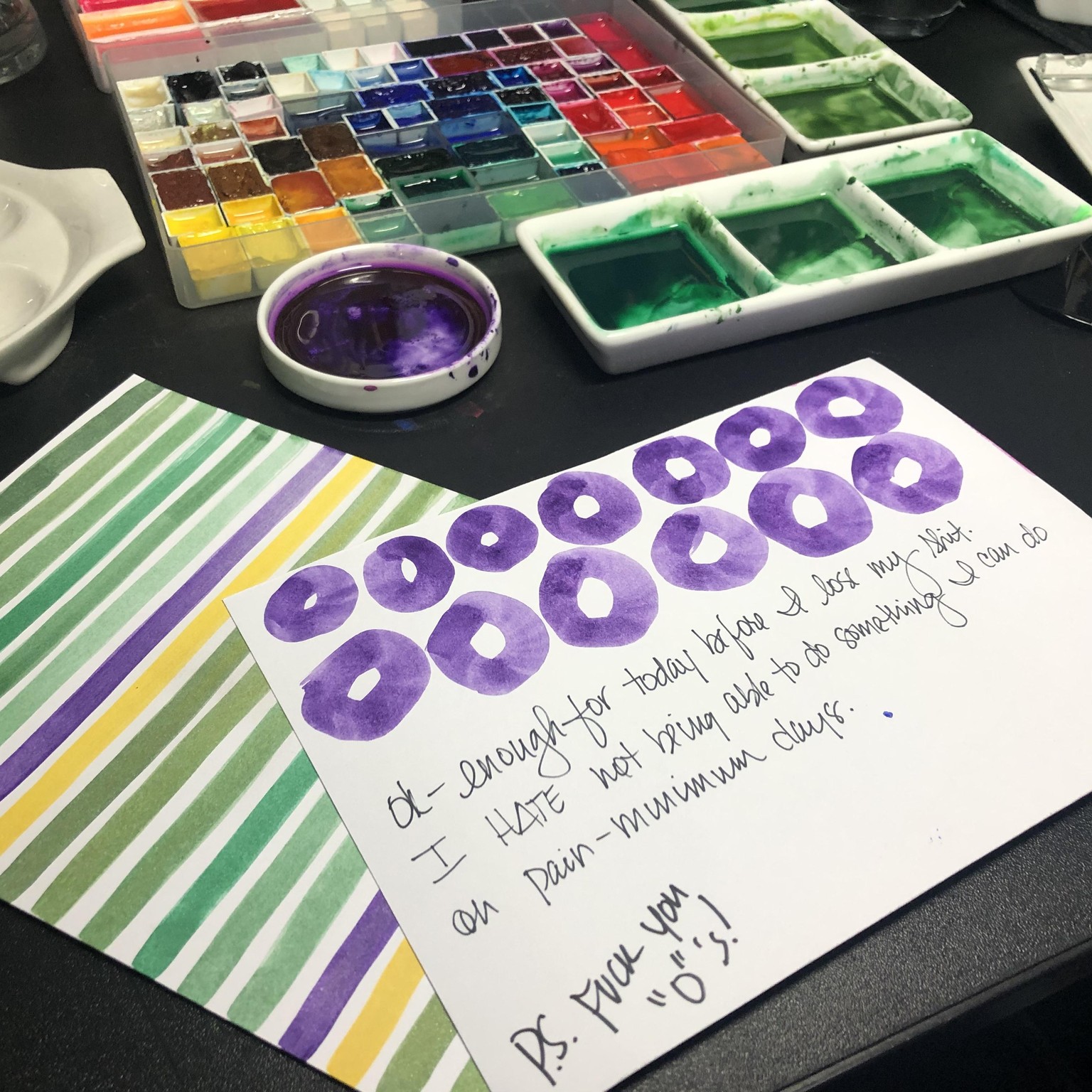 Watercolor Workout - image 8 - student project