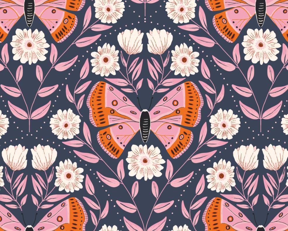 Symmetrical Moth Pattern - image 1 - student project