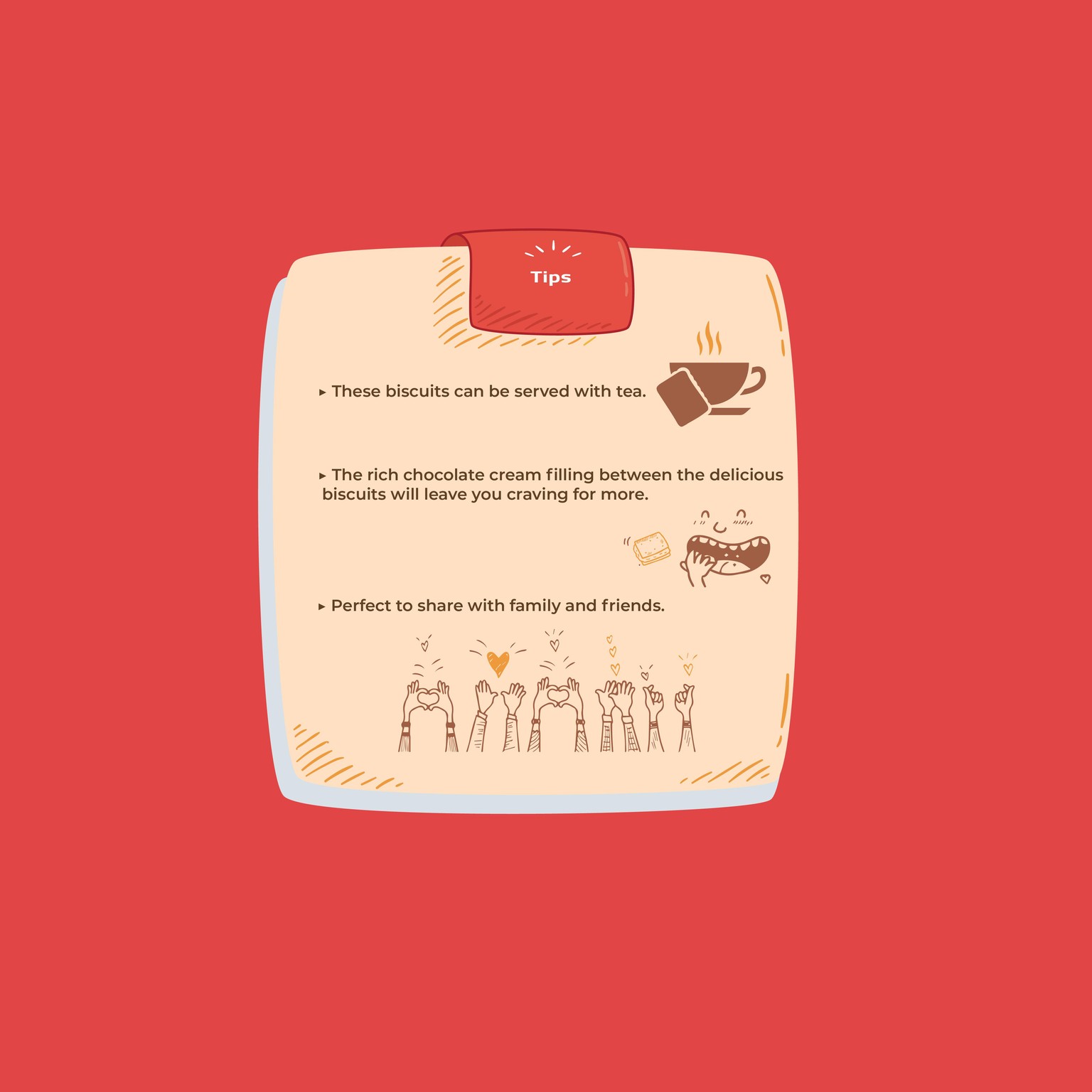 Chocolate biscuit - image 1 - student project