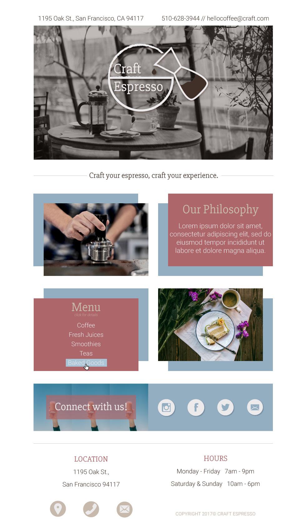 Craft Espresso - image 2 - student project
