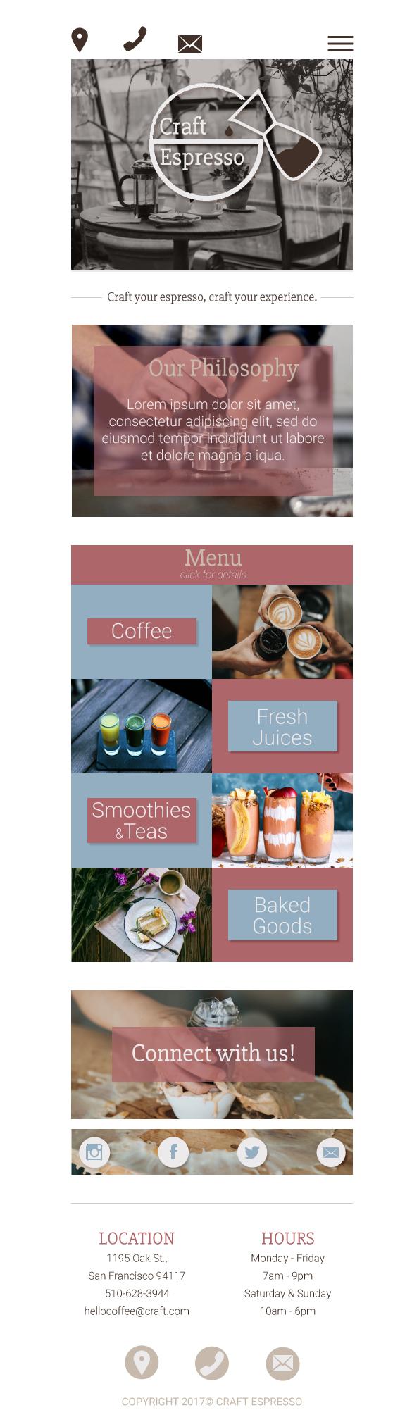 Craft Espresso - image 3 - student project