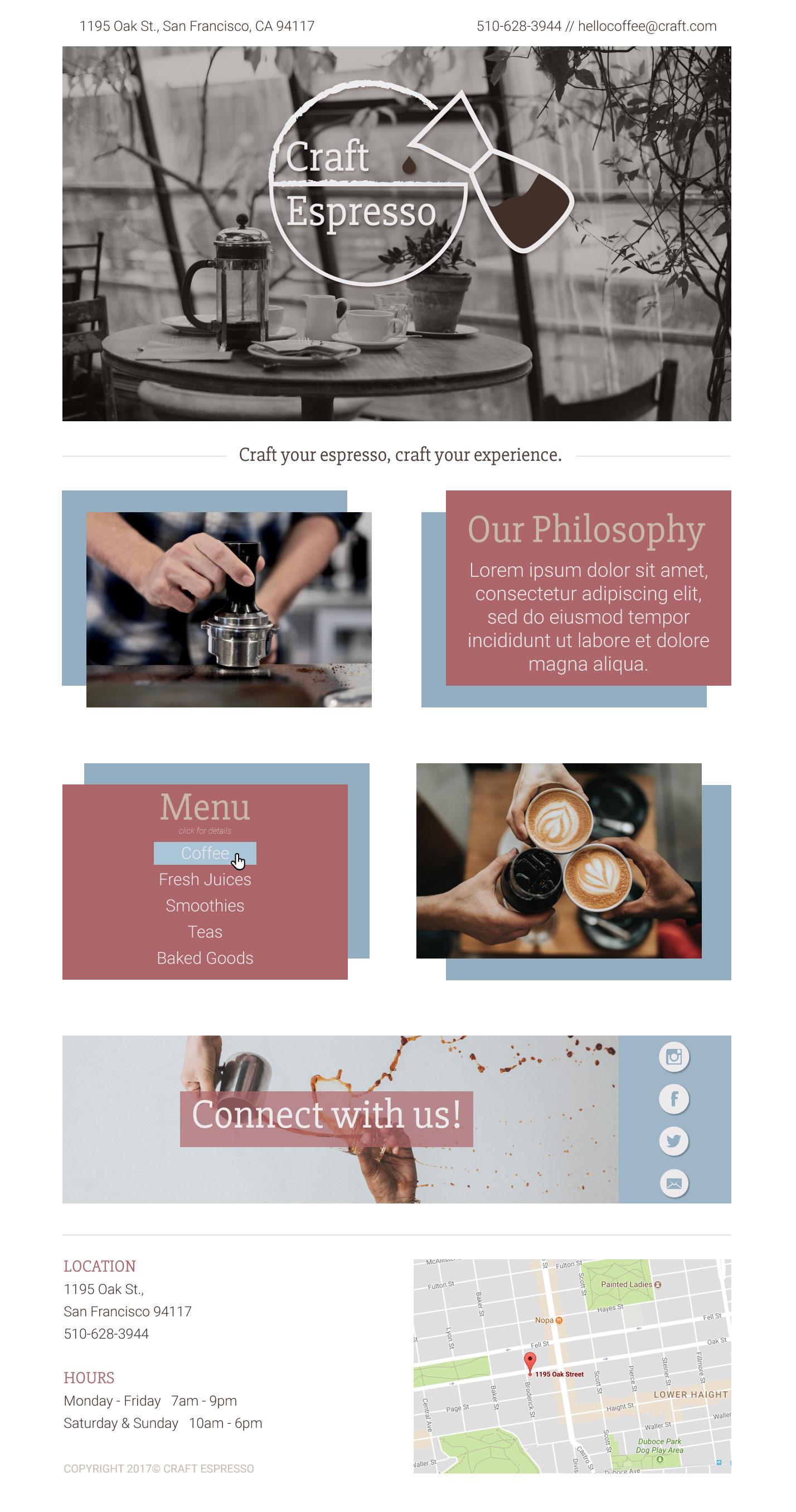 Craft Espresso - image 1 - student project