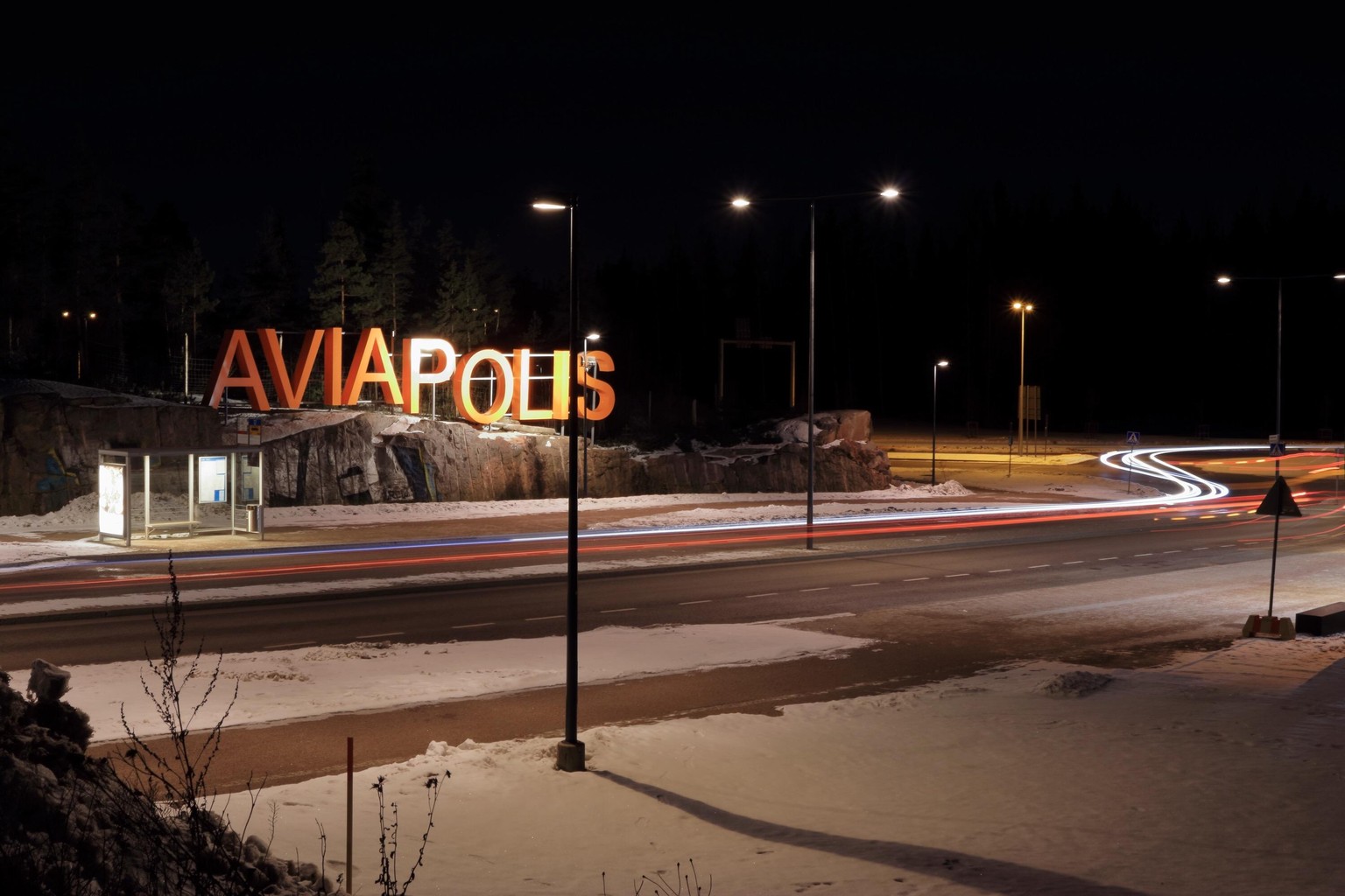 Long exposure / Light trails - image 1 - student project