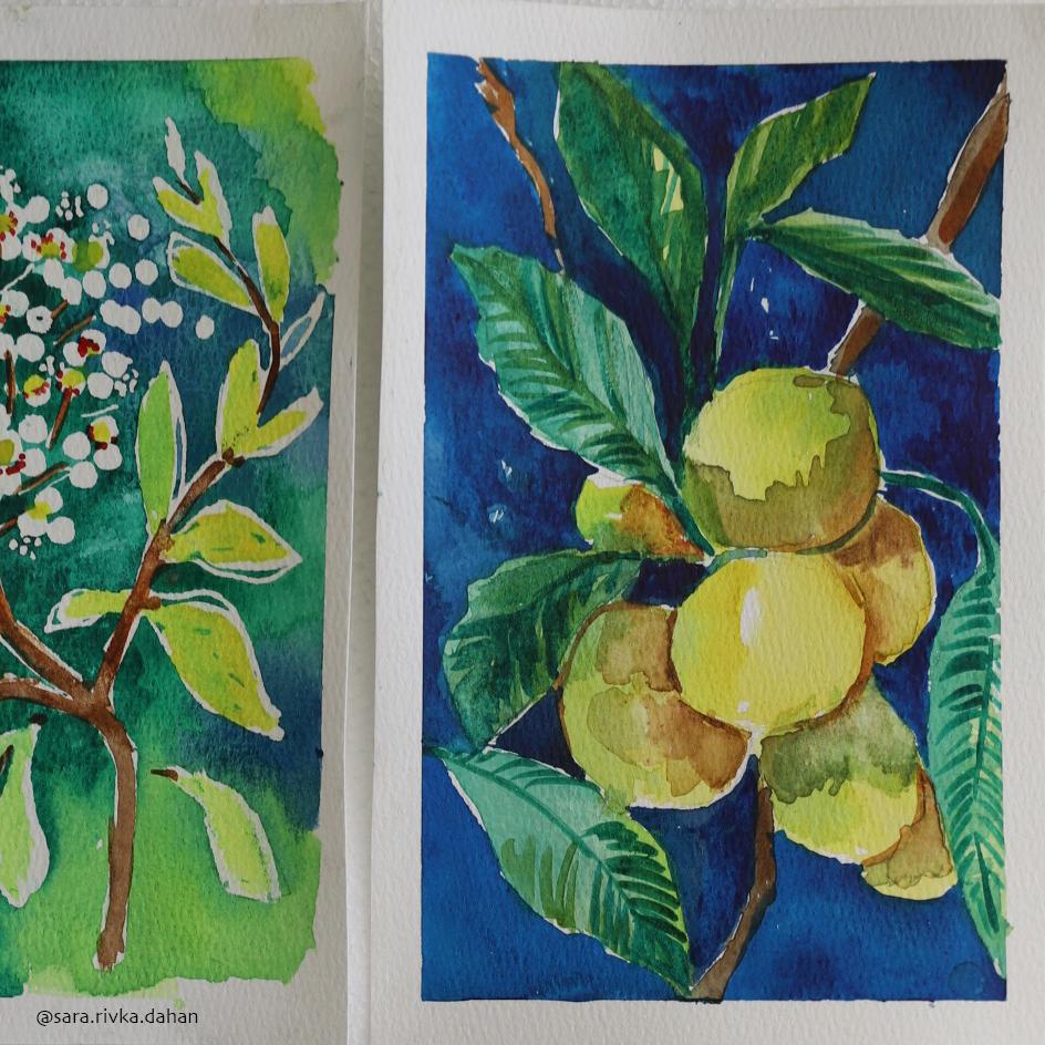 Loose Lemons In Watercolor - image 1 - student project