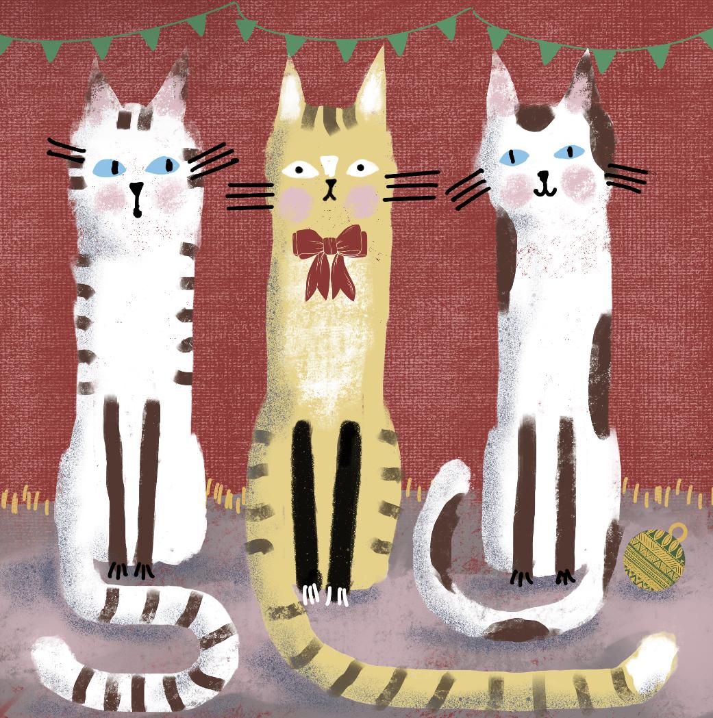 Three Kitties - image 1 - student project