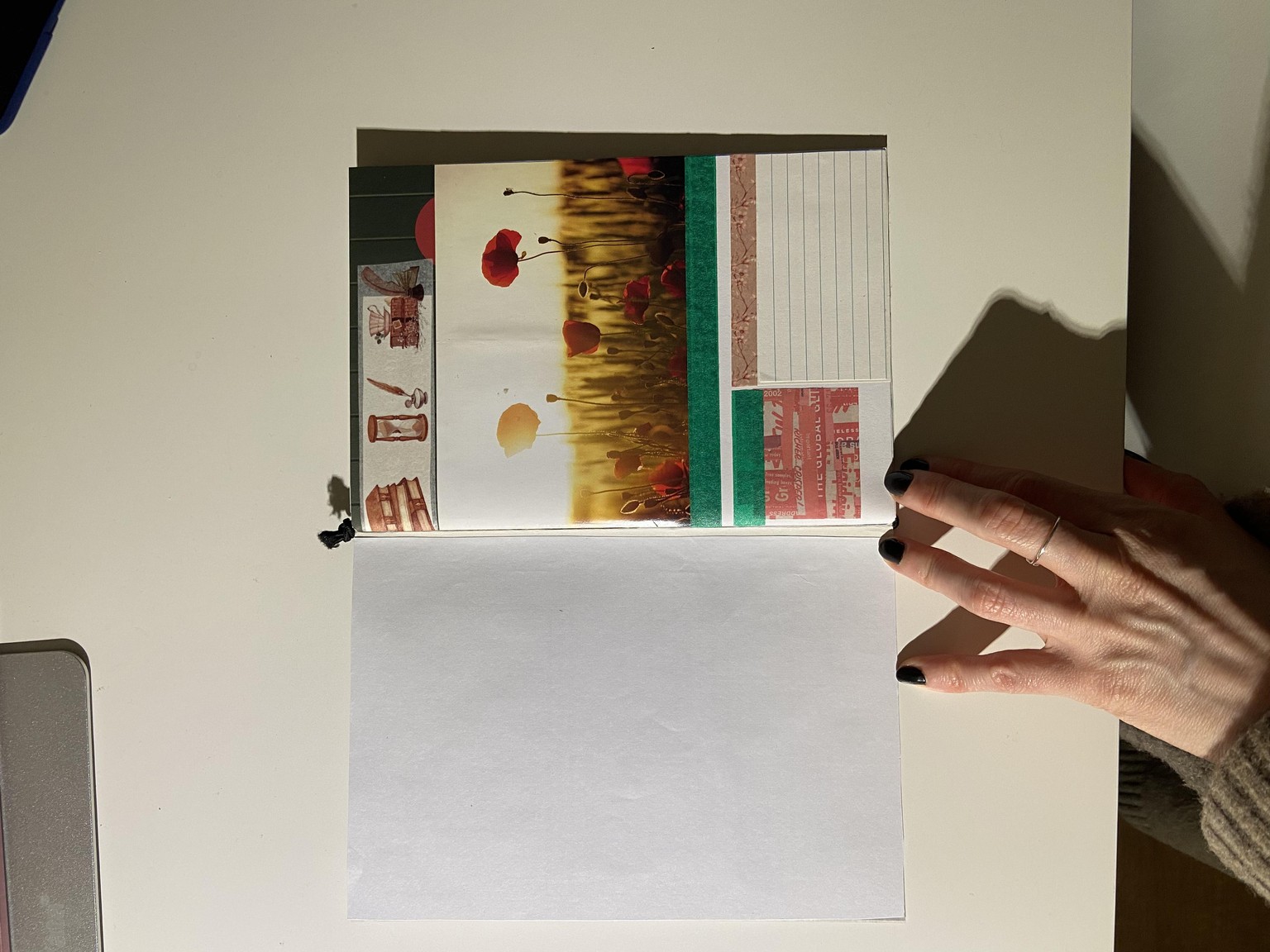 Mini scrapbook journal - image 6 - student project
