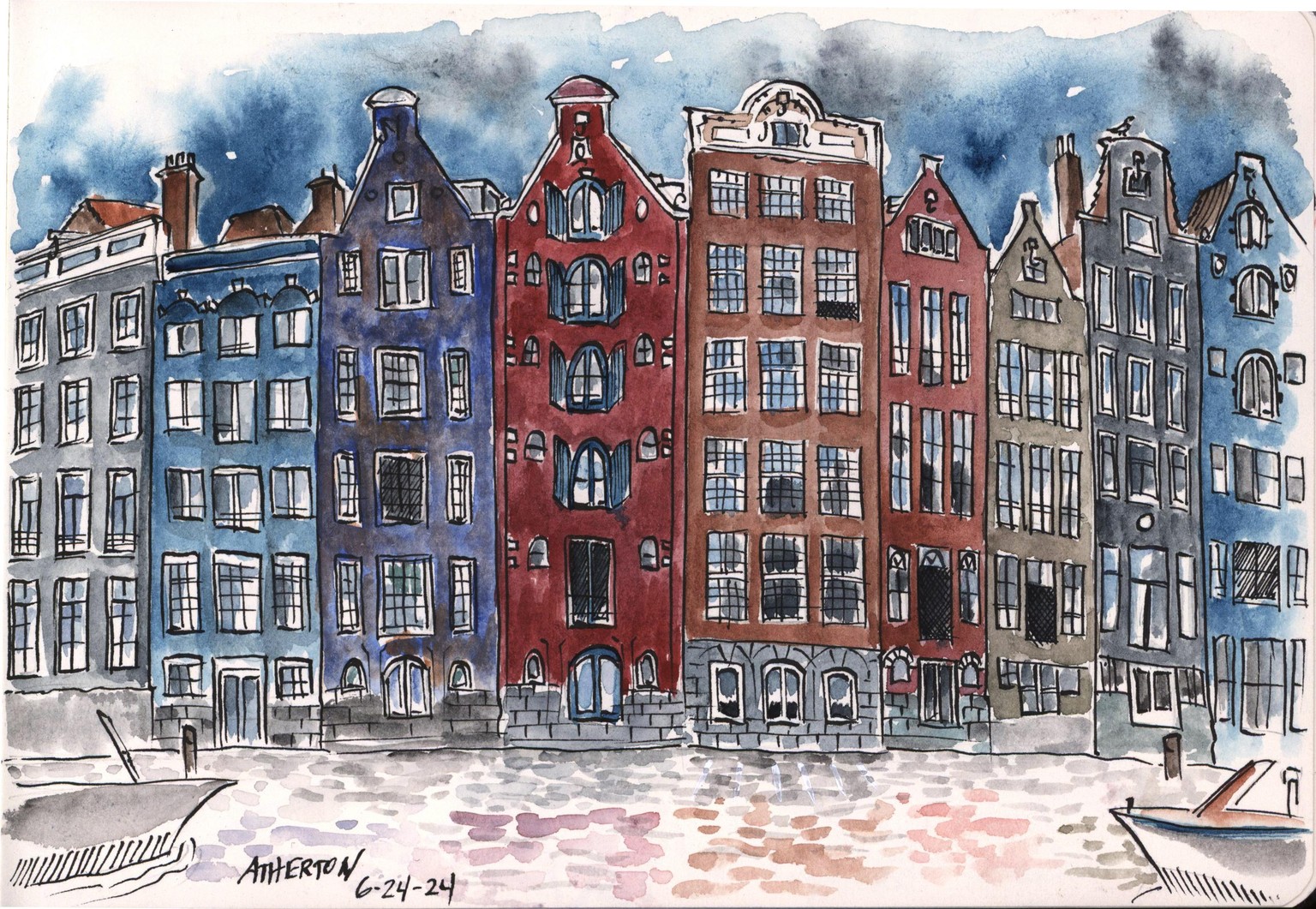 Travel sketches - image 1 - student project