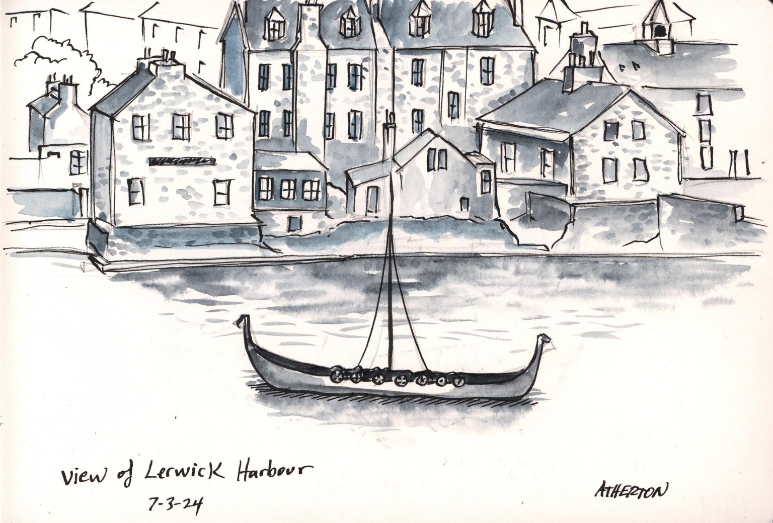 Travel sketches - image 3 - student project