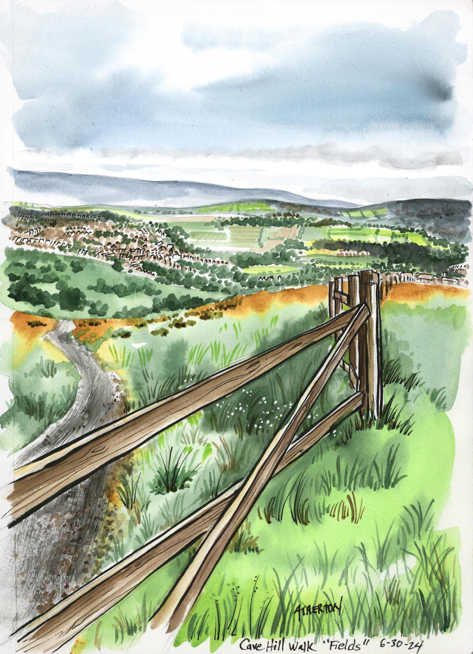 Travel sketches - image 4 - student project