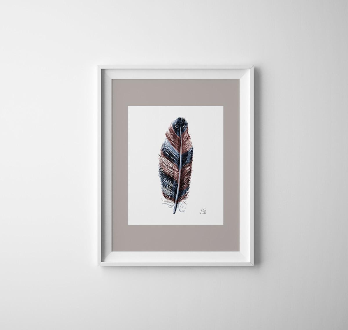 Feather Sketch - image 2 - student project