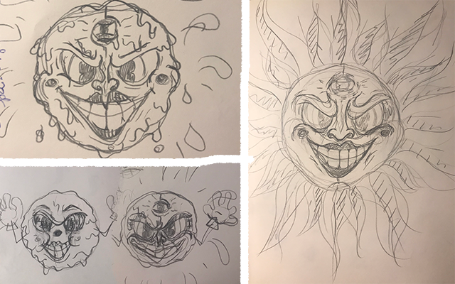 Spooky mystic sun - image 1 - student project