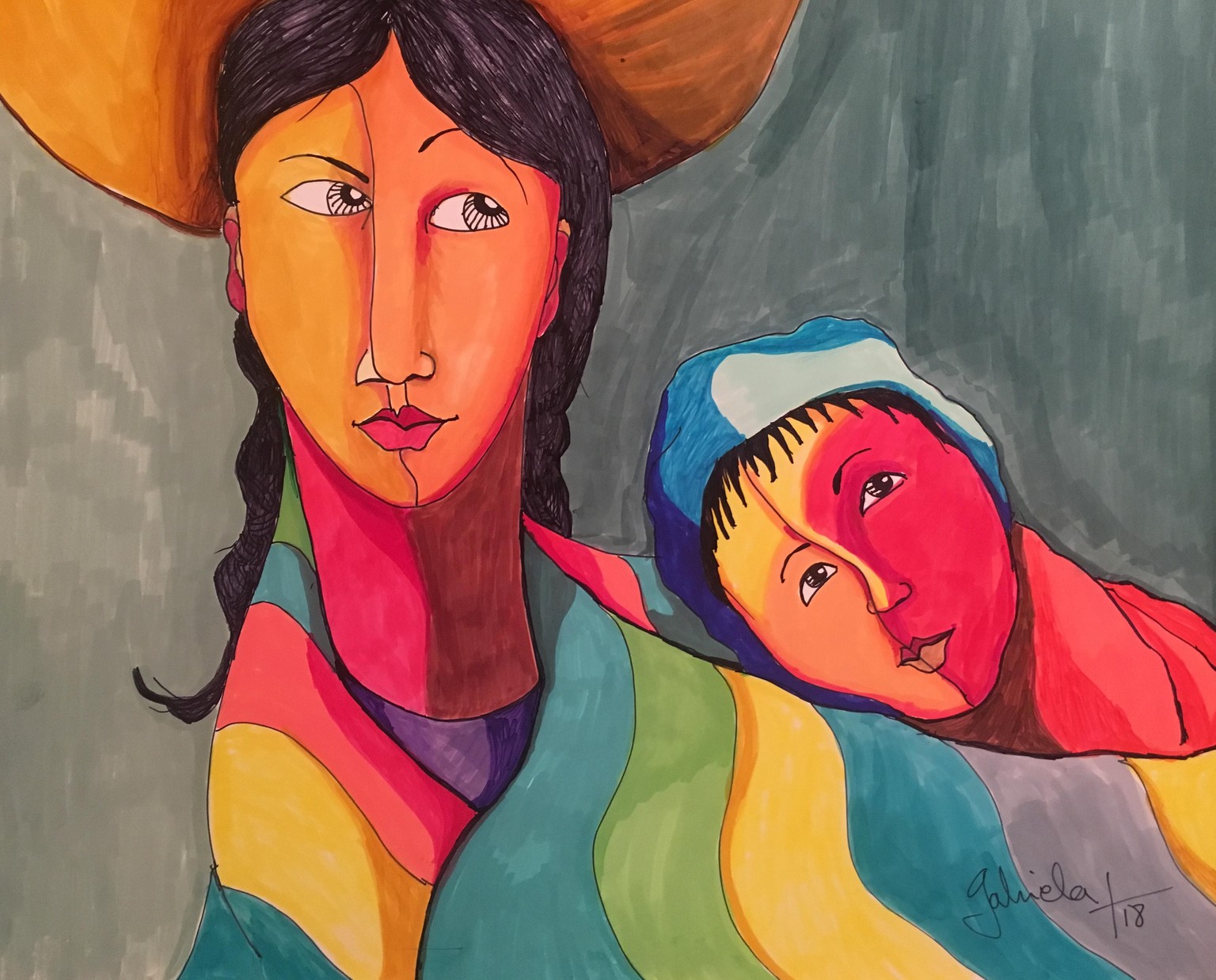Mother with Child - image 1 - student project