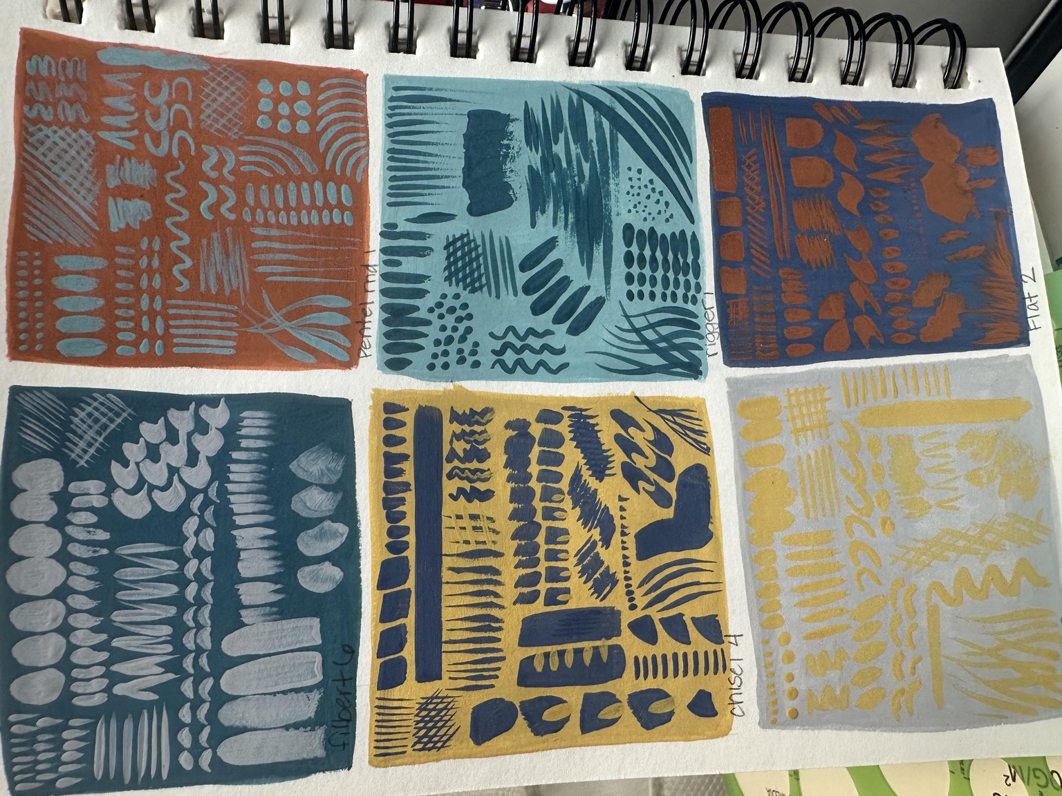 Gouache landscape - image 1 - student project