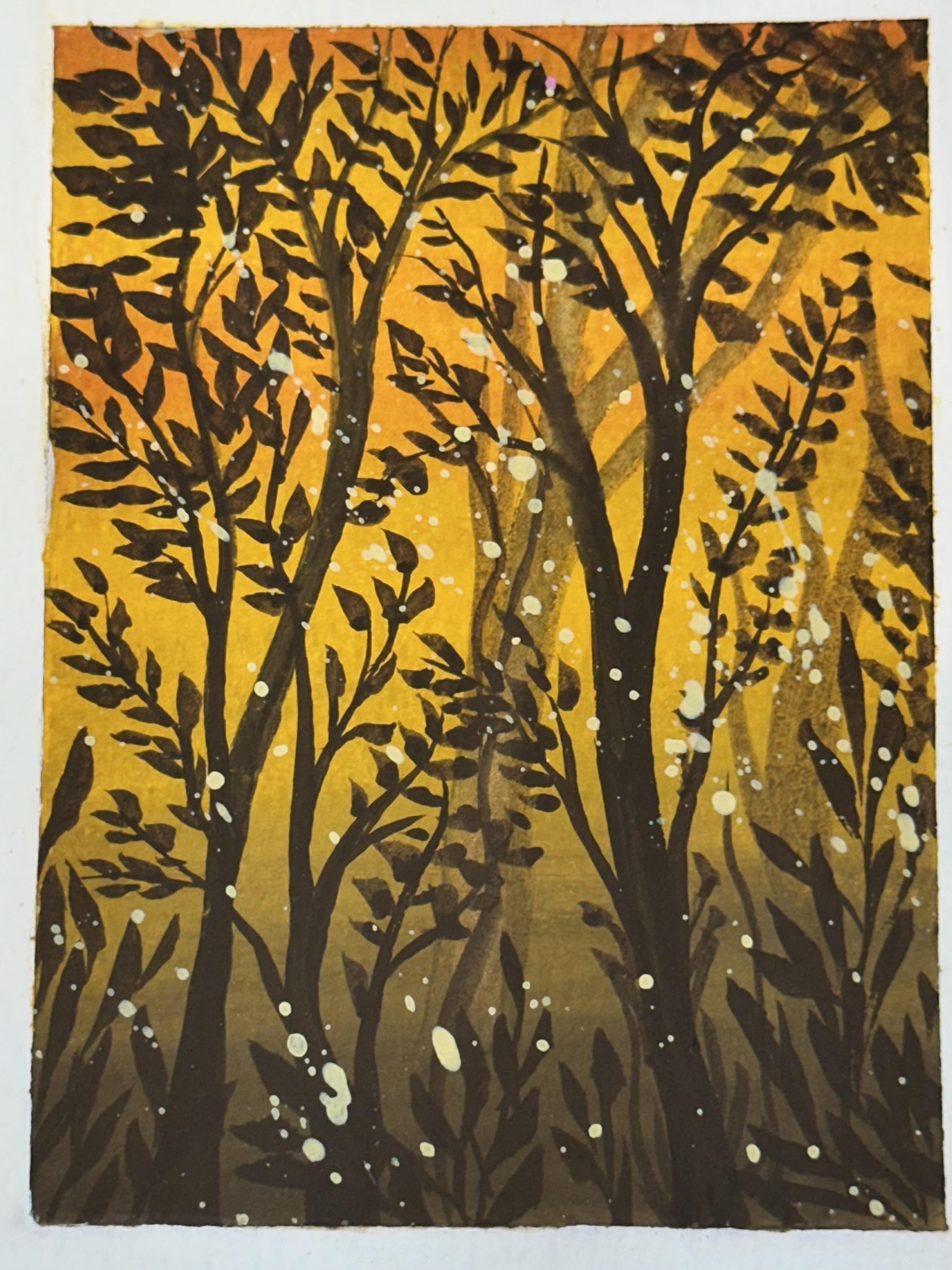 Gouache Landscapes - image 5 - student project