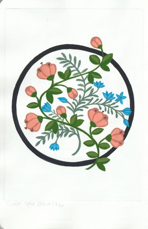 Color Collecting in Gouache - image 26 - student project