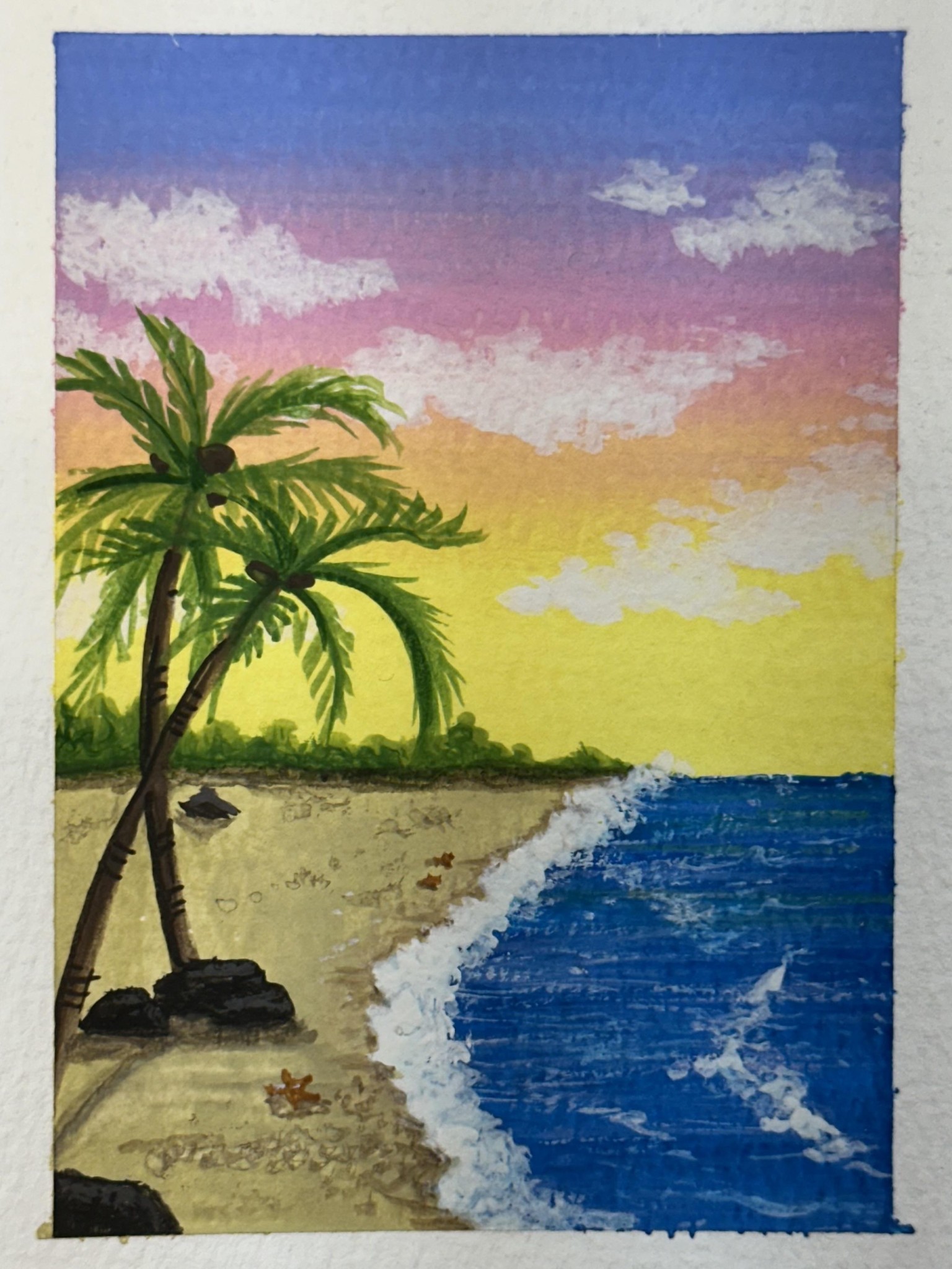 Gouache Landscapes - image 9 - student project