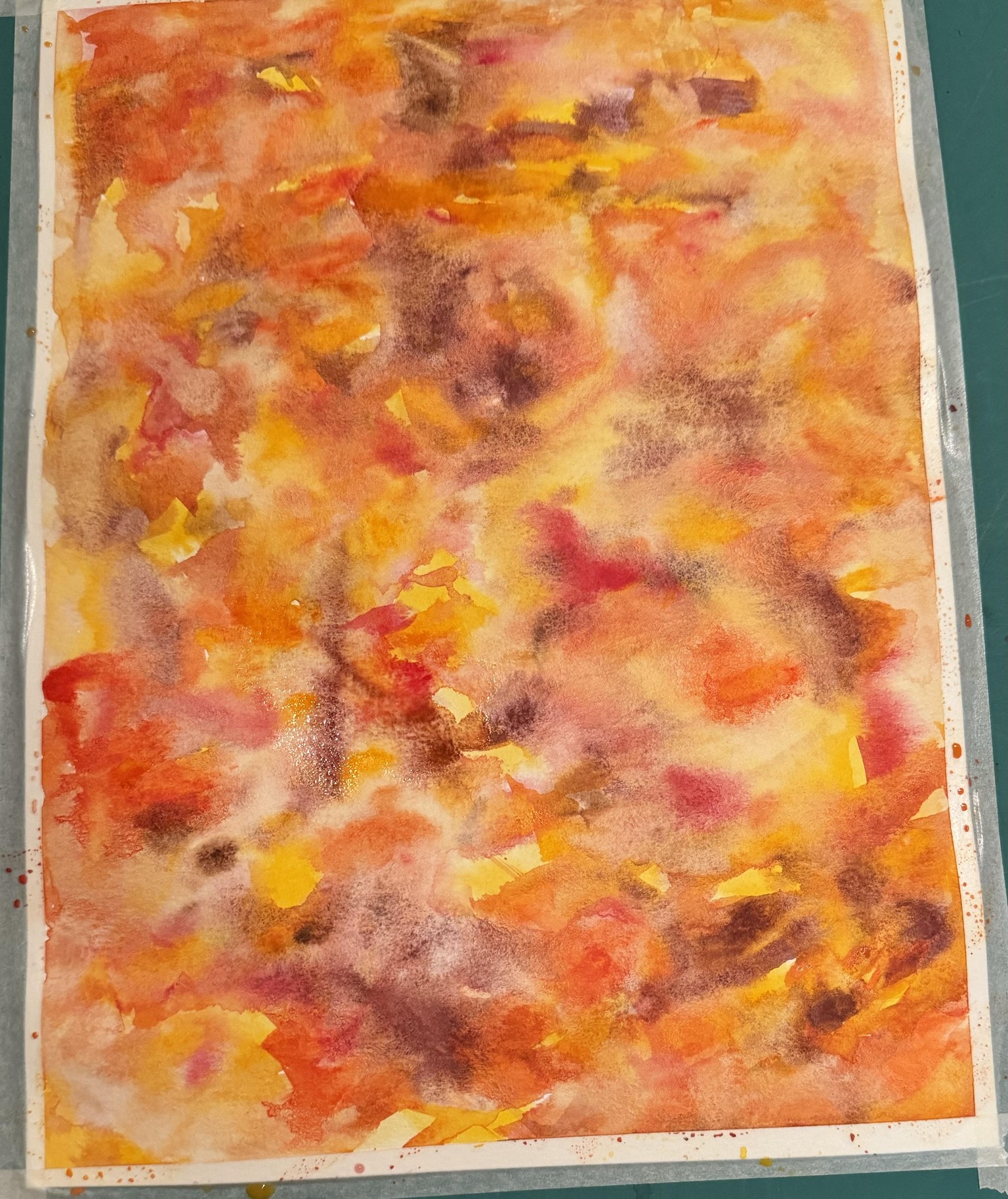 Watercolor Pumpkin - image 2 - student project