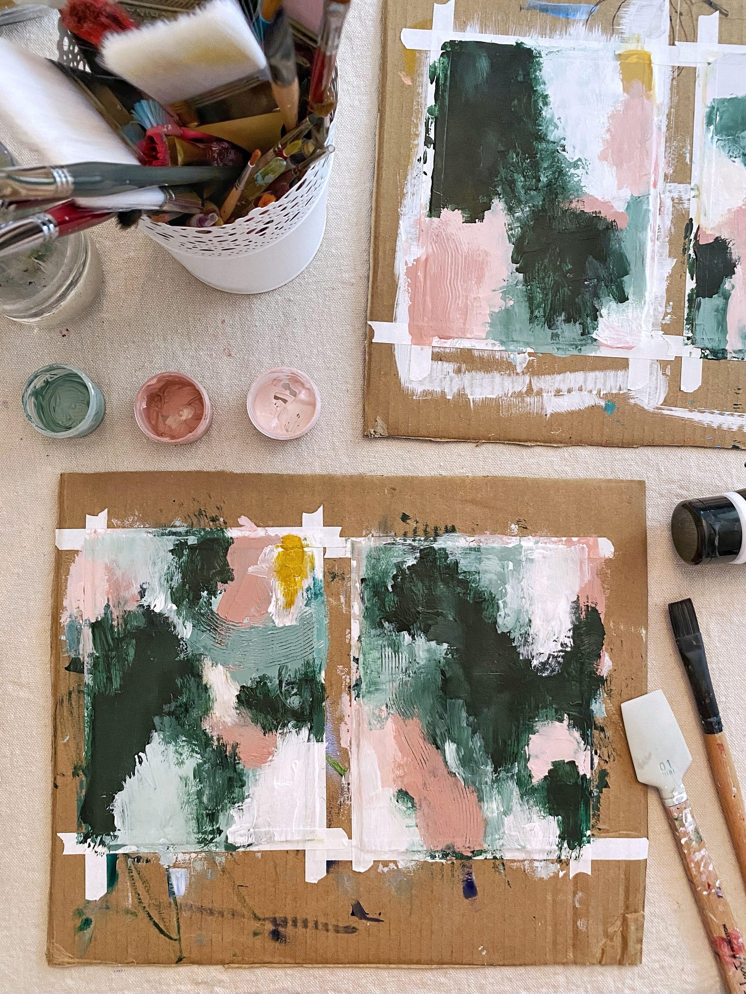 Adventures in abstract painting - image 1 - student project