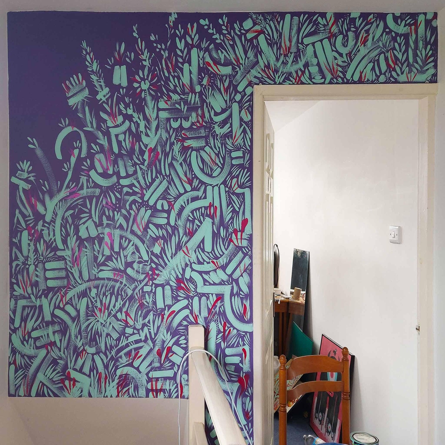Impromptu paint play time! - image 2 - student project