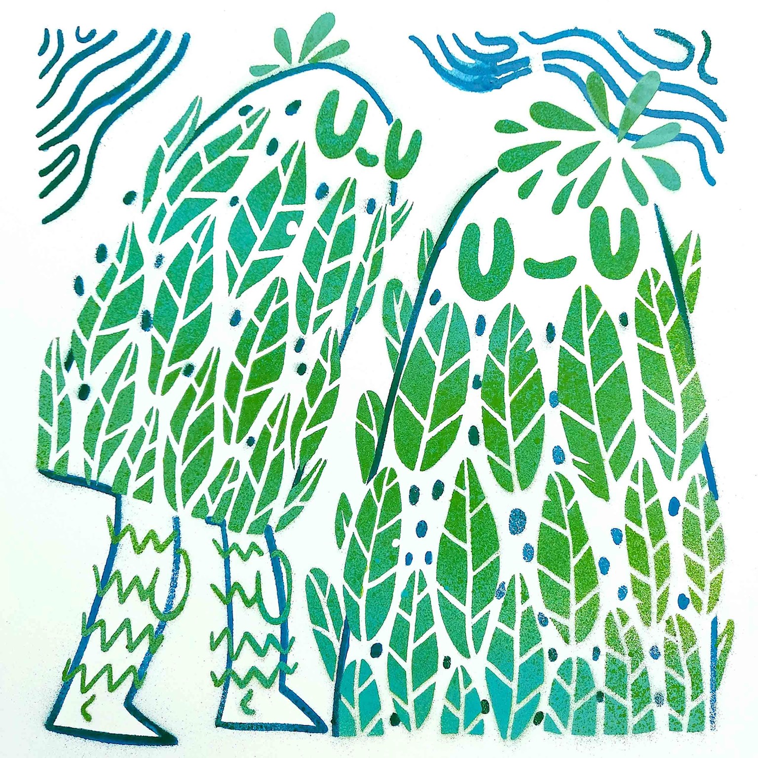 Playing with stencils - image 1 - student project