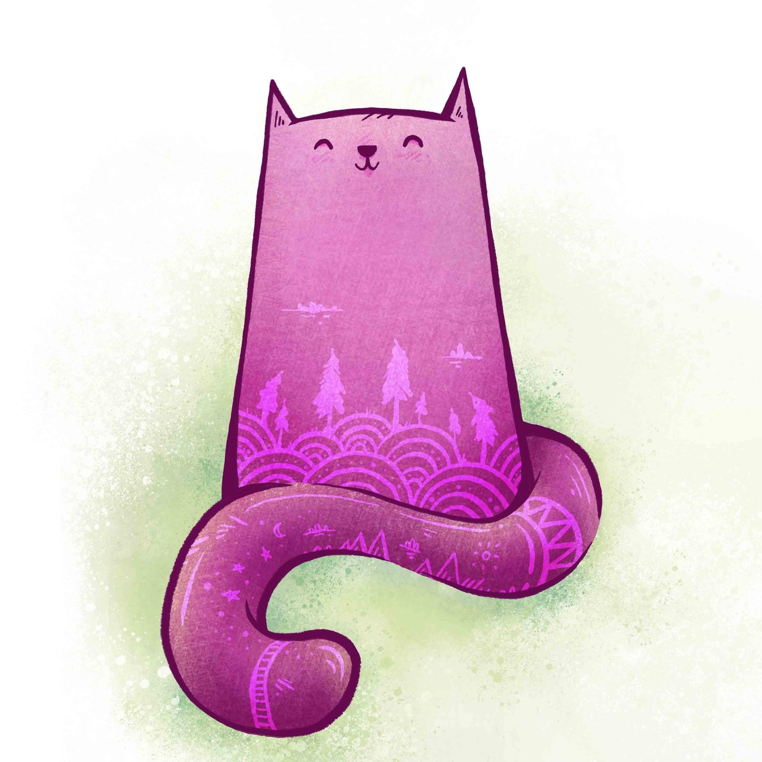 Cosmic cats and a chicken dog - image 1 - student project
