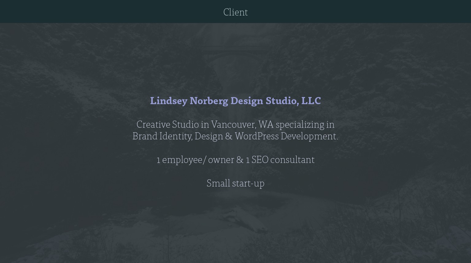 Web/ Brand Agency - image 1 - student project
