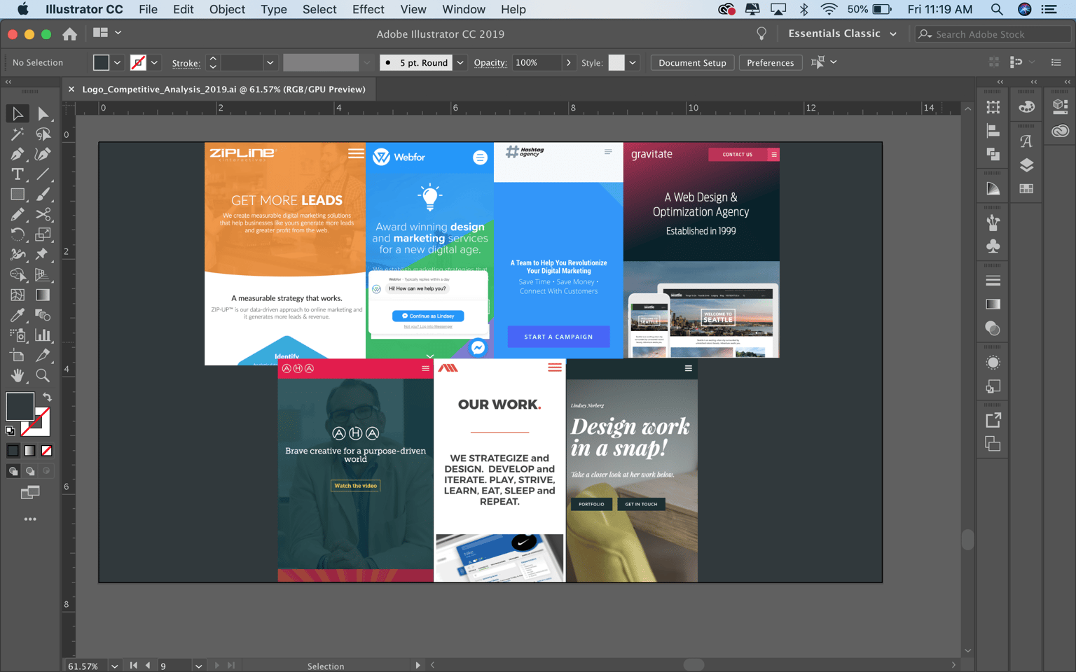 Web/ Brand Agency - image 12 - student project