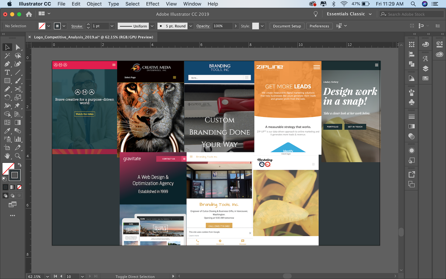 Web/ Brand Agency - image 13 - student project
