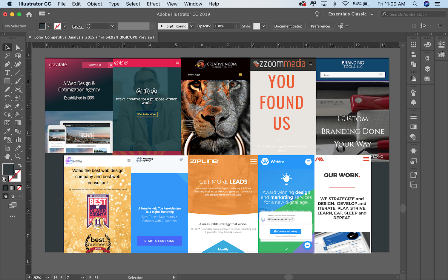 Web/ Brand Agency - image 10 - student project