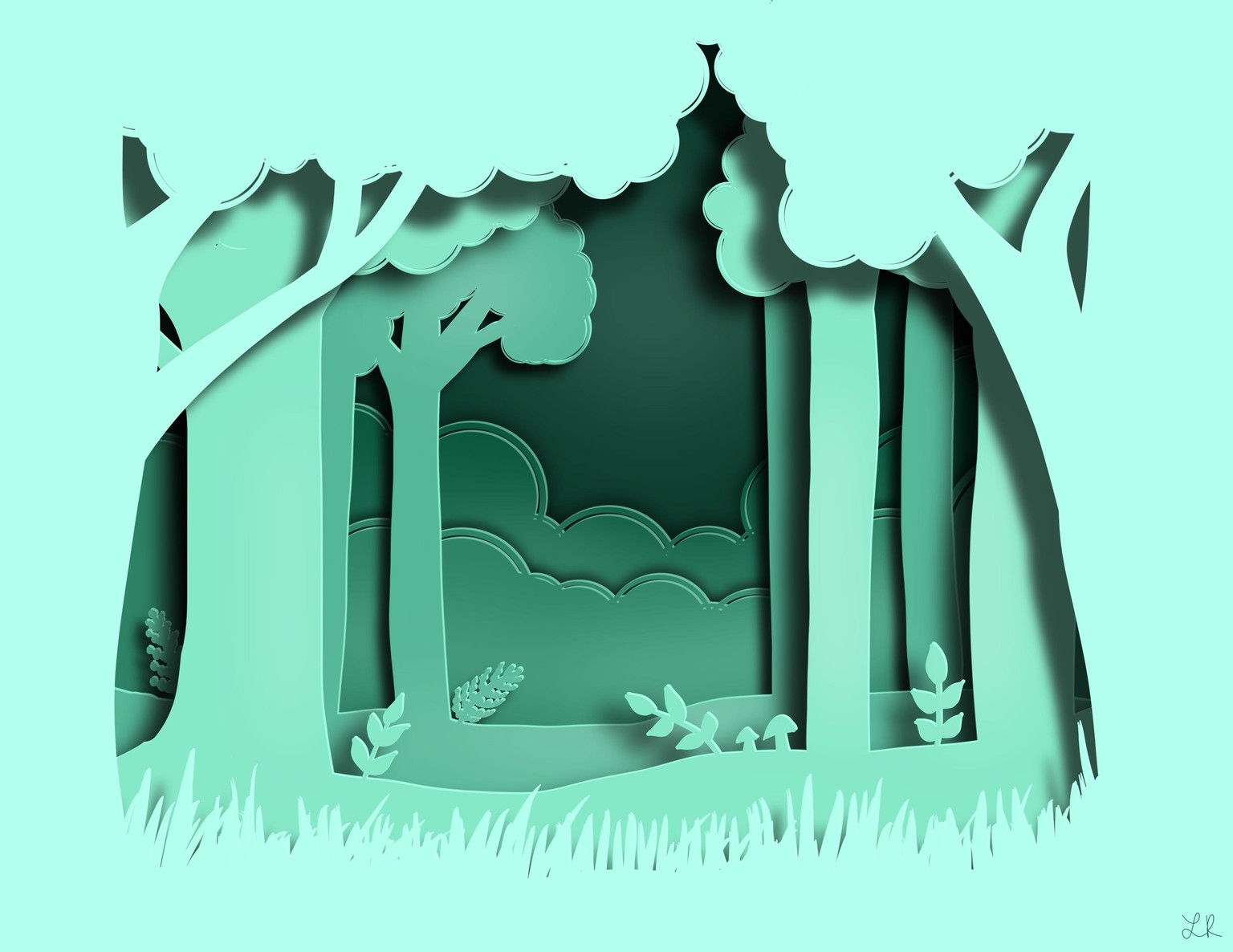 Paper Night Sky - image 3 - student project