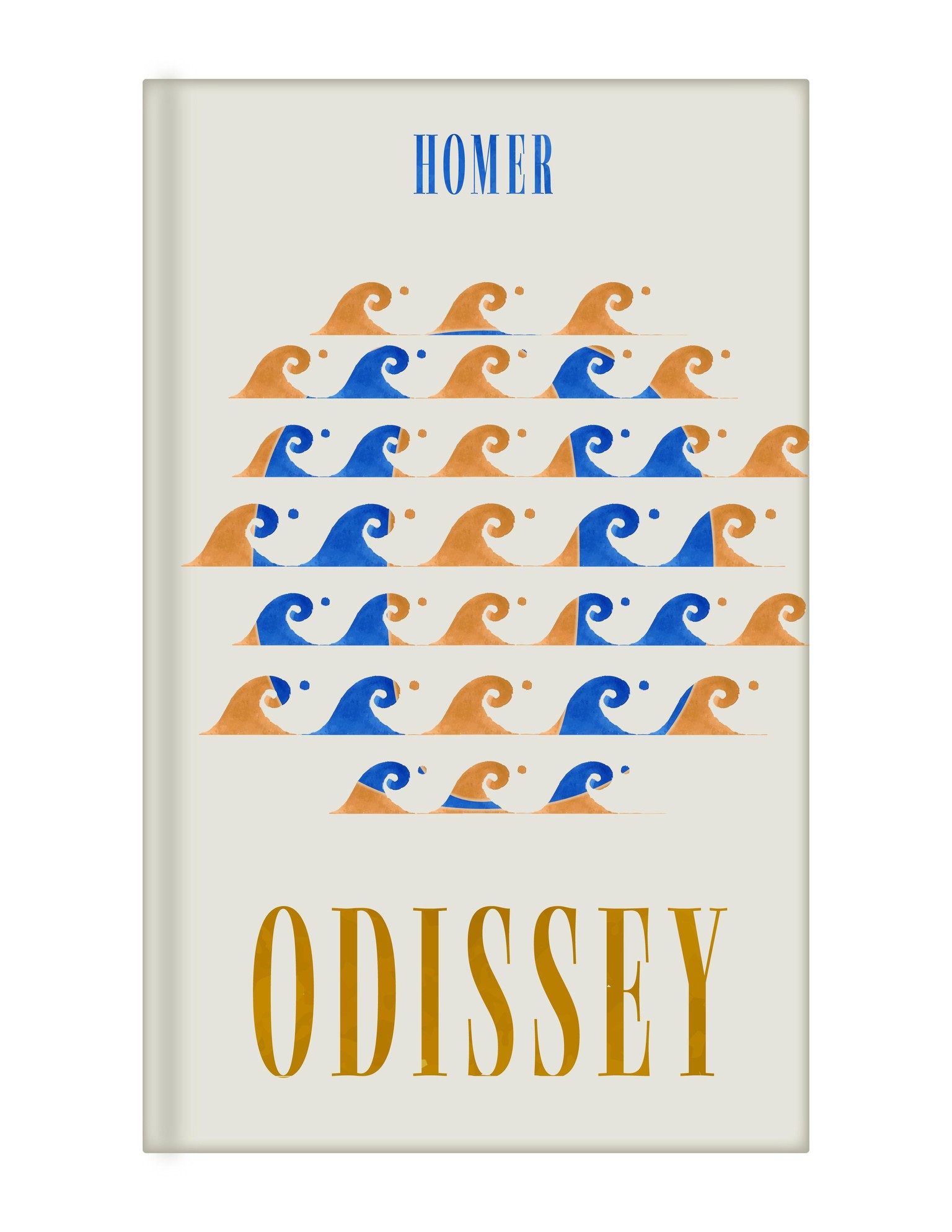 Diseño de portada inspirado en La Odisea, Homero - image 1 - student project